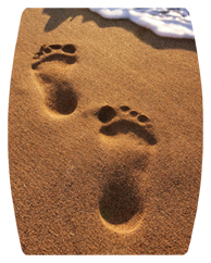 DAREC 127 Beach Footprints Beach